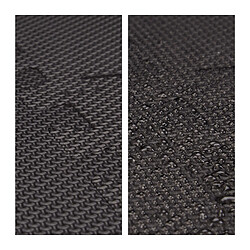 Helloshop26 Lot de 24 dalles tapis de sol protection appareil sportif EVA noir 13_0002842