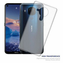 Avis Cadorabo Coque Nokia 5,4 Etui en Transparent