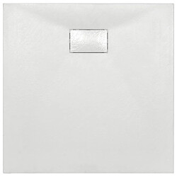 Avis vidaXL Bac de douche SMC Blanc 90 x 90 cm