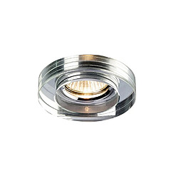 Inspired Encastré Downlight Deep Round Rim Only Clear, nécessite 100035310 pour compléter l'article