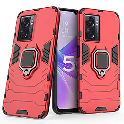 Htdmobiles Coque pour Oppo A77 5G / A57 4G / 5G / Realme Narzo 50 5G - housse etui rigide anti choc + verre trempe - ROUGE