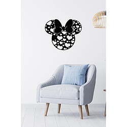 EPIKASA Décoration Murale en Métal Minnie 5 pas cher