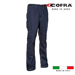 Pantalons de sécurité Cofra Lesotho Blue marine 54