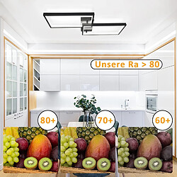 Acheter ZMH LED Ceiling Light Living Room Modern Ceiling Light Dimmable With Remote Control Office