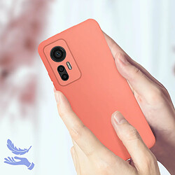 Acheter Avizar Coque pour Xiaomi 12 Lite Silicone Semi-rigide Soft-touch Fine rose