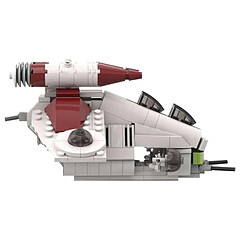 Universal 2021 MOC 51483 Série de films République dans OT Kit de déambulateur Blocs de construction Spacecraft Tank Modèle Briques Jouets DIY pour enfants Cadeaux | Empilement Blocs