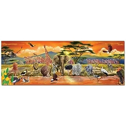 Melissa & Doug Puzzle géant Safari - 100 pièces