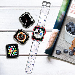 Avizar Bracelet Apple Watch 38 - 41mm Myrtille pas cher