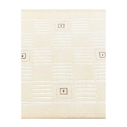 Vidal Tapis de couloir en laine 295x79 beige Darya pas cher