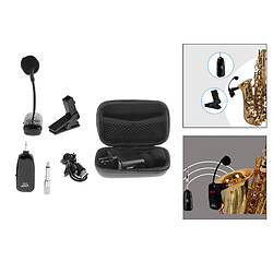 Acheter Microphone De Saxophone D'instruments Sans Fil UHF Avec Récepteur Pour Haut-parleur