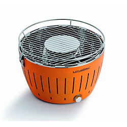 LOTUSGRILL Barbecue de table Grill au Charbon Modèle 34 Cm Mandarine