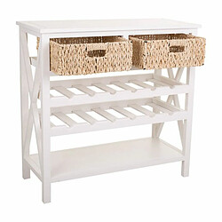 Avis Buffet Alexandra House Living Blanc Corde Bois MDF 86 x 38 x 88 cm