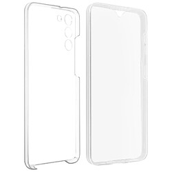 Avizar Coque Galaxy S21 Plus Protection Arrière Rigide et Avant Souple transparent