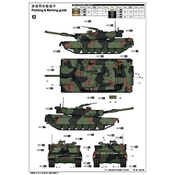 Acheter Trumpeter Maquette Char Us M1a1 Aim Mbt