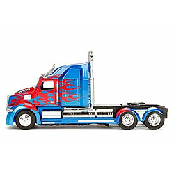 Jada Toys Metals Transformers Optimus Prime 1:24 Diecast VAhicule Bleu et Rouge