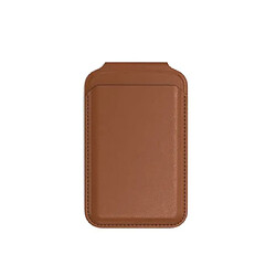 Acheter Satechi Porte-carte MagSafe pour iPhone avec Fonction Support en Cuir Marron clair