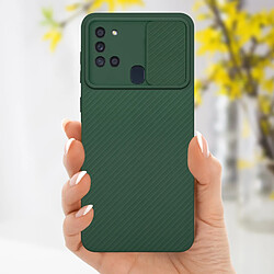 Cadorabo Coque Samsung Galaxy A21s Etui en Vert pas cher