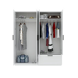 Avis Abiks Meble Armoire Zivo 4D1S L avec portes battantes