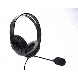 Casque filaire Tellur Basic PCH2, microphone, commande filaire, USB, noir