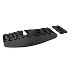 Microsoft Sculpt Ergonomic for Business RF sans fil QWERTZ Allemand Noir