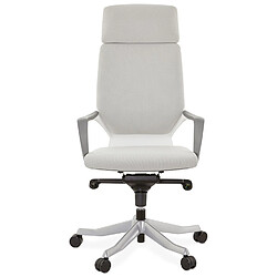 Avis Alterego Fauteuil de bureau design 'BABEL' en tissu gris