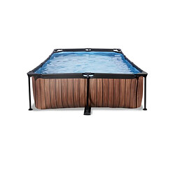 EXIT Piscine 300x200x65cm 12v Wood Marron