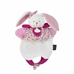 Doudou Amusette Lapin cerise - Doudou et compagnie