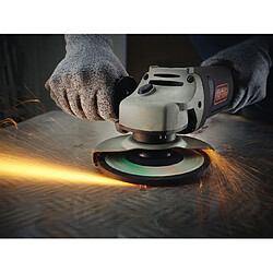 Acheter Black & Decker Black and Decker - Meuleuse d'angle 125 mm 1200 W coffret disques - KG1202KD