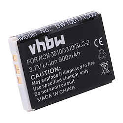 vhbw batterie remplace Nokia BLC-1, BLC-2 pour smartphone (900mAh, 3,7V, Li-Ion)