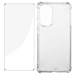 Avizar Pack Protection Motorola Edge 30 Coque Renforcée + Verre Trempé Transparent