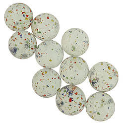 Billes de Verre clair Enfants Marbles Jouet