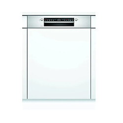 Lave-vaisselle 60cm 12 couverts 48db intégrable avec bandeau inox - smi2its33e - BOSCH