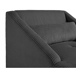 Acheter Lisa Design Onyx - fauteuil - en velours côtelé