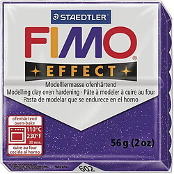 Pâte Fimo 57 g Effect pailletée Lilas 8020.602 - Fimo