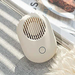 Mini Ventilateur électrique Extérieur Sans Lame Avec Collier De Chargement USB Ventilateur Blanc