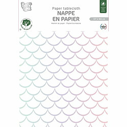 Ludendo Nappe en papier Sirène 137 x 183 cm