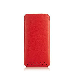 Avis KNOMO Étui pour iPhone 6 Plus Élégant Slim Sleeve Anti-rayures en Cuir Rouge