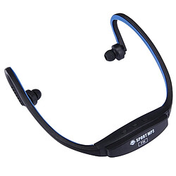 Avis Wewoo Casque Bluetooth Sport bleu foncé pour les smartphone et iPad ordinateur portable MP3 ou d'autres périphériques audio, mémoire maximale SD: 32 Go imperméable à l'eau stéréo sans fil écouteurs intra-auriculaires avec MicroSD Card Slot,