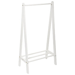 Atmosphera, Createur D'Interieur Portant pour enfant simple - hauteur 115 cm - Blanc