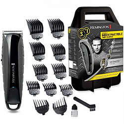 Tondeuse a Cheveux Remington HC5880 Cheveux Indestructible, Anti-Choc, Lames Acier Japonais Auto-Affûtées, Batterie Dual Lithium