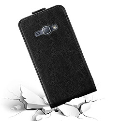 Cadorabo Coque Samsung Galaxy J1 2016 Etui en Noir pas cher