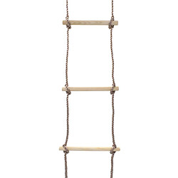 Avis vidaXL Échelle de corde pour enfants 290 cm Bois