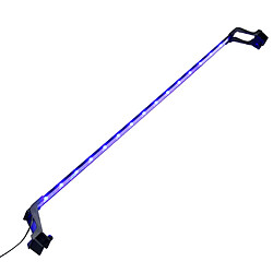 vidaXL Lampe à LED d'aquarium avec pinces 115-130 cm Bleu et blanc