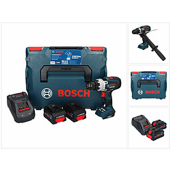 Bosch GSR 18V-150 C Professional Perceuse-visseuse sans fil 150Nm Biturbo Brushless 18V + 2x Batteries ProCORE 8,0 Ah + Chargeur + Coffret (06019J5005)