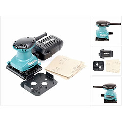 Makita BO 4557 - Ponceuse de poing de 180 watts avec boîte à poussière.