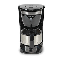 Sogo MACHINE À CAFÉ DRIP -1L-10 TASSES AVEC THERMO INOX JUG-800W