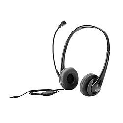 Stereo 3.5mm Headset HP - Micro-casque - sur-oreille - filaire - black jack - pour Chromebook 11 G8, 11A G8, 14 G6, Chromebook Enterprise 14 G6, Chromebook x360