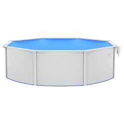 Avis vidaXL Piscine avec pompe filtrante à sable 460x120 cm