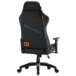 Sense7 SENSE 7 Spellcaster XL | XL Siège Gamer cuir écologique Gaming Chair noir