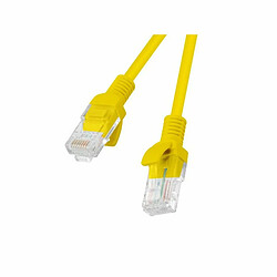 Câble Réseau Rigide UTP 5ème Catégorie Lanberg PATCHCORD Jaune 30 m